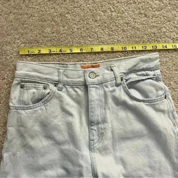 PULL & BEAR By SADIE SINK JEANS Wide Leg Limited Edition Women Size EUR 36 USA 4 - Picture 8 of 16